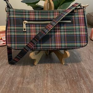 Plaid purse
